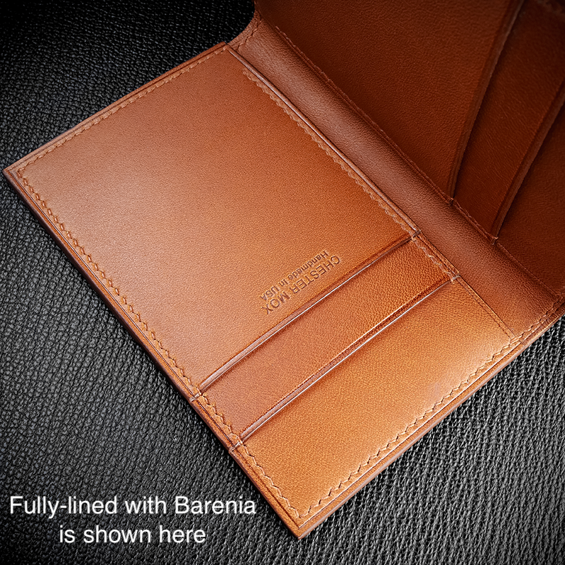 #54 Barenia® Calf Compact Bifold Leather Wallet