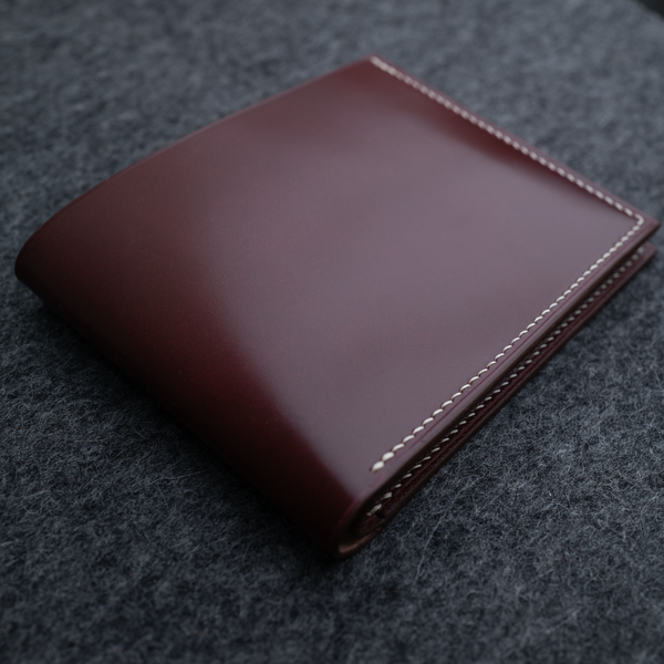 In-Stock: #90 Japanese Shell/French Chévre Bifold Wallet