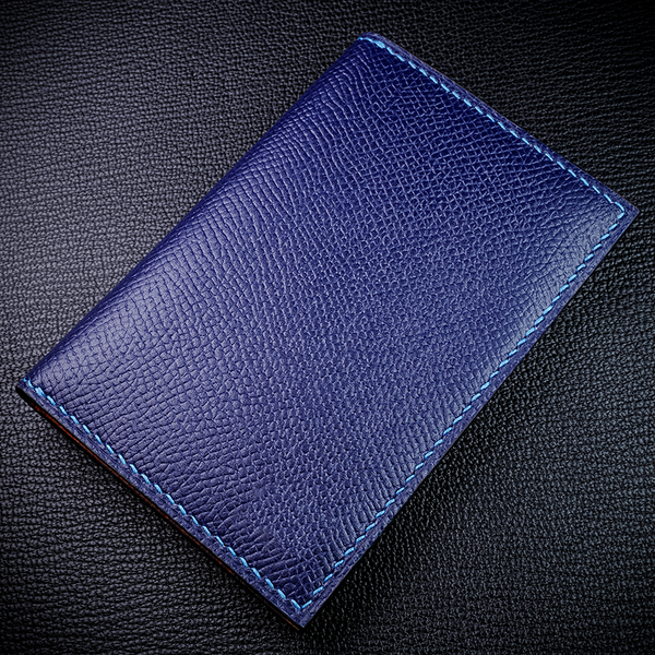 #50 Waprolux & French Chèvre Combo Compact Bifold Leather Wallet