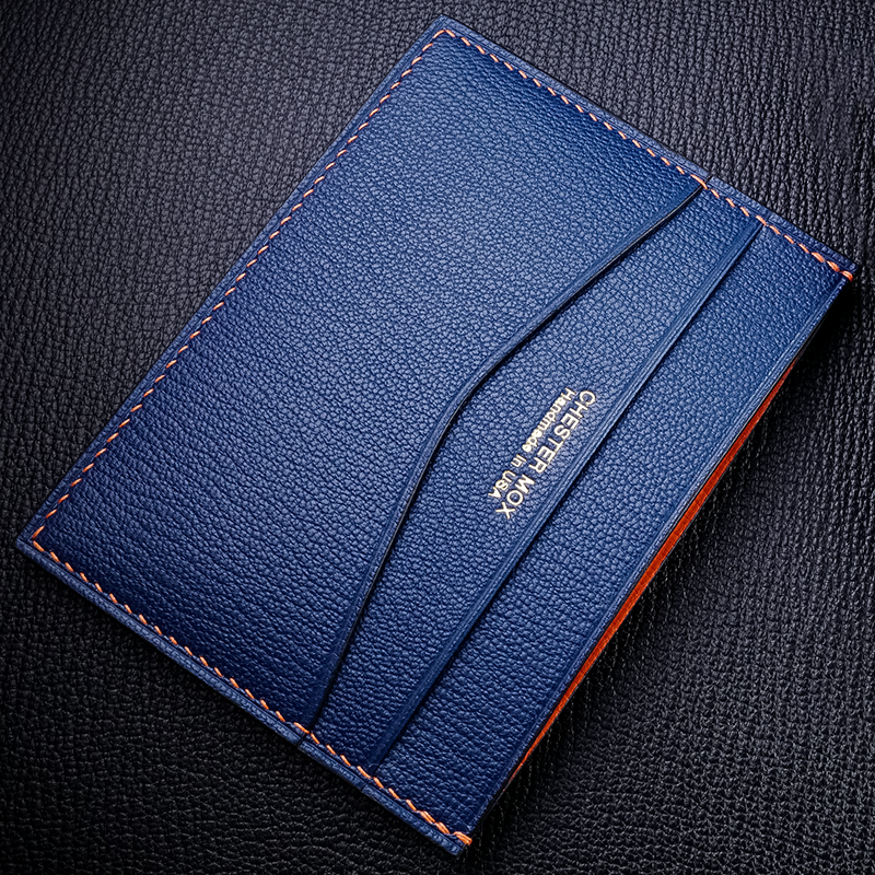 57 BYO French Chèvre Slim Leather Wallet