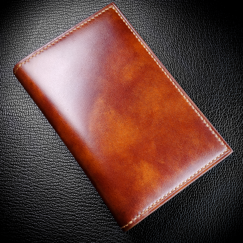 #88 Museum Calf Compact Bifold Leather Wallet