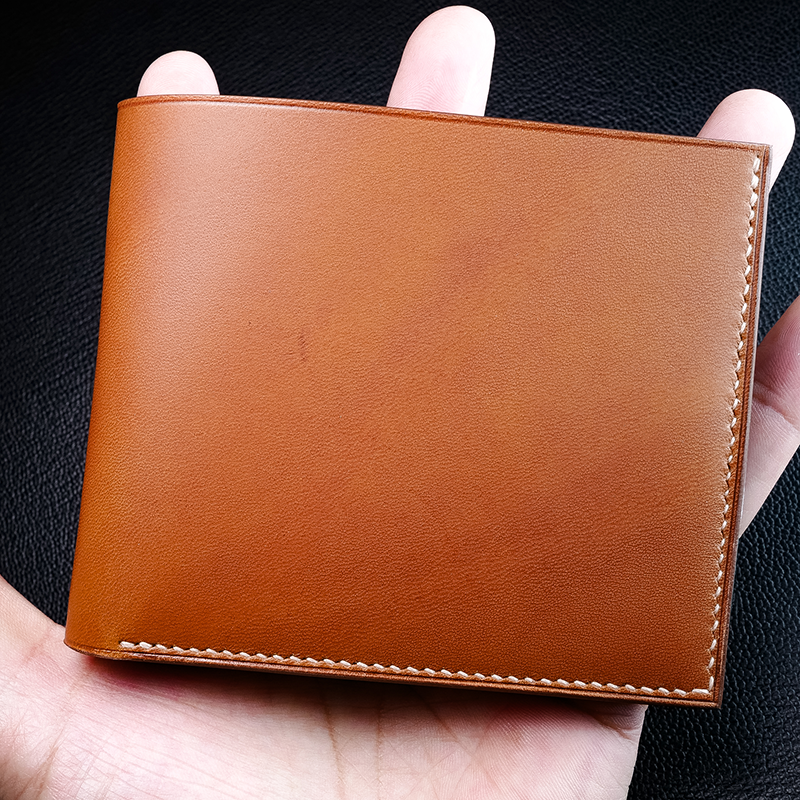 Bi-Fold Vachetta Leather Wallet