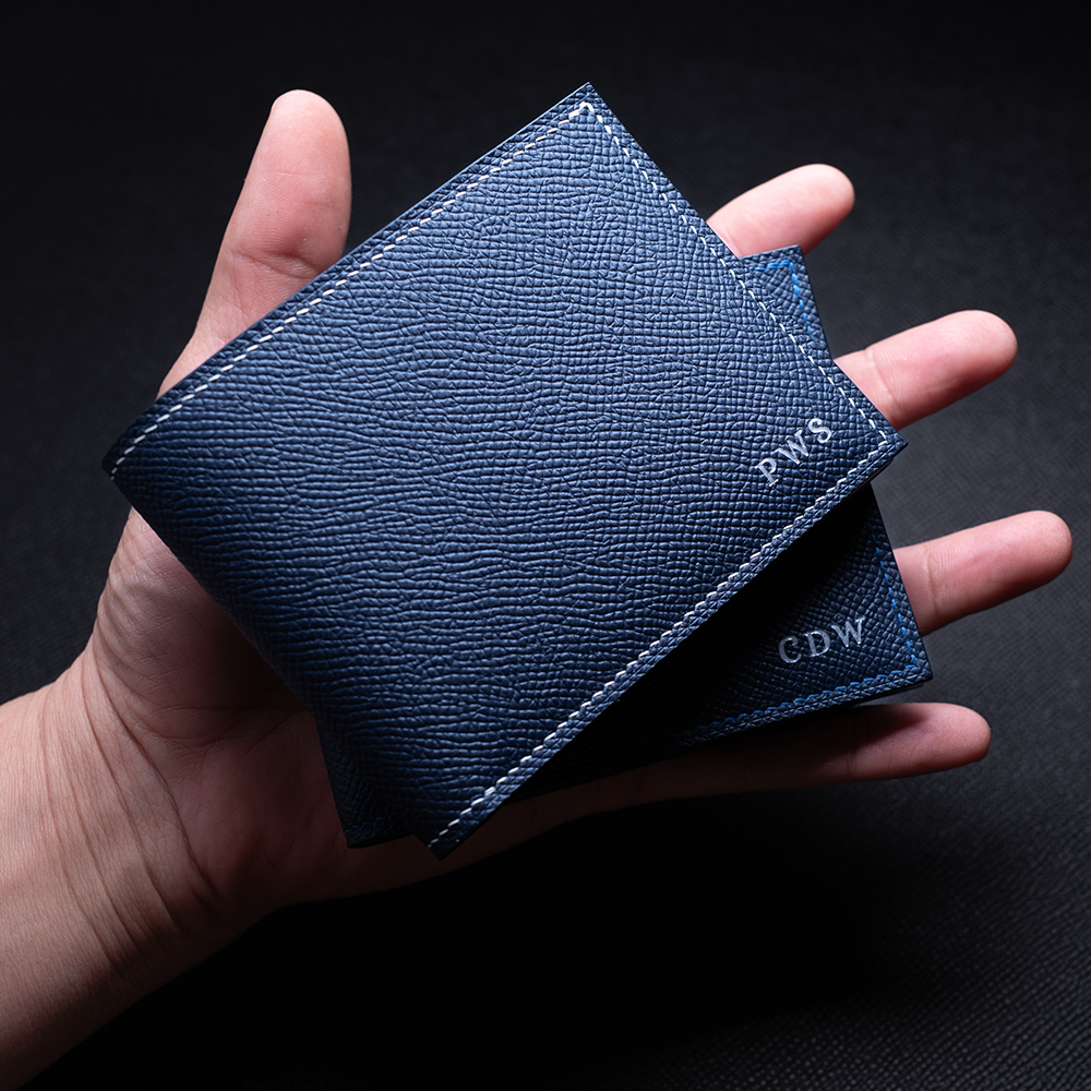 #199 Waprolux & French Chèvre Bifold Wallet