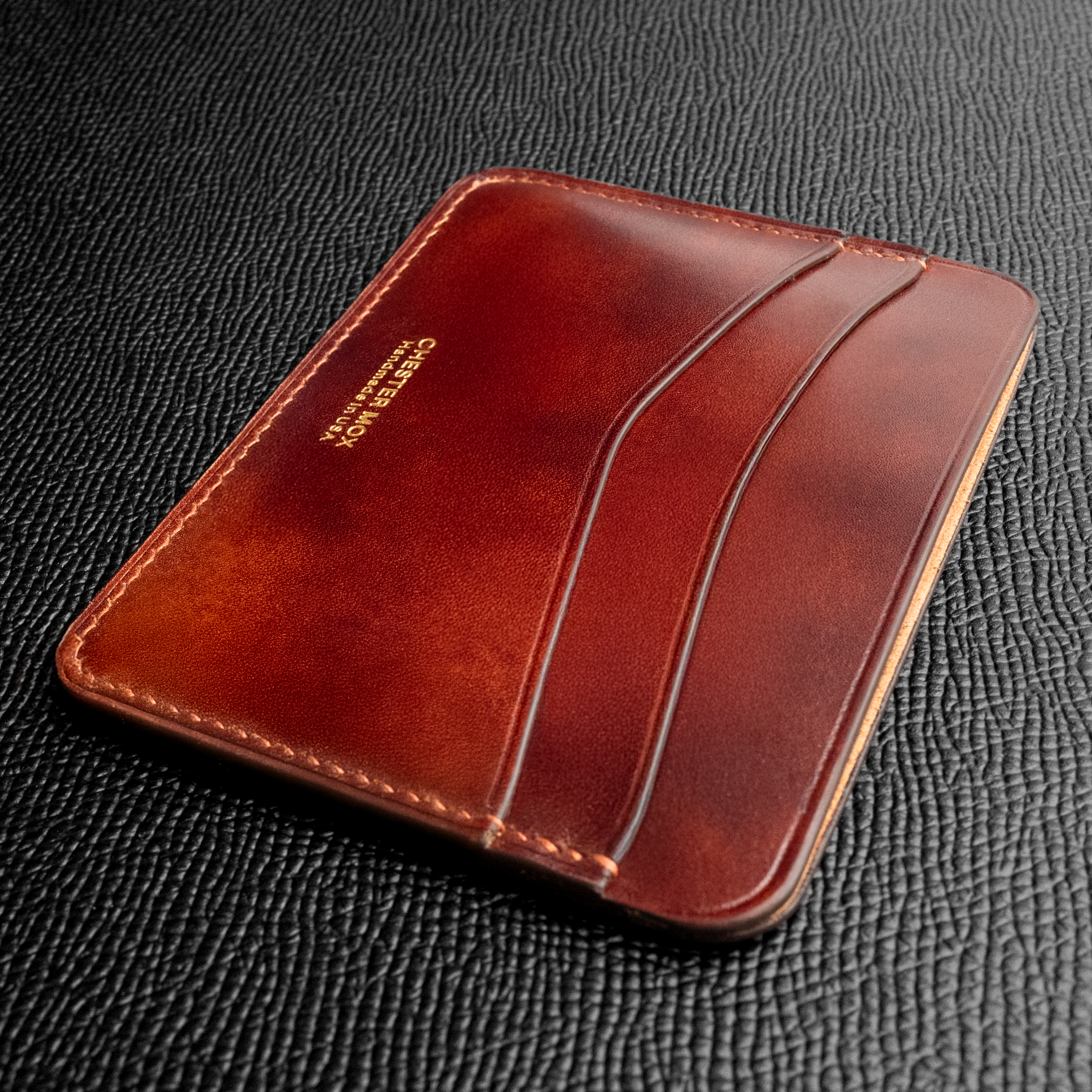 In-Stock: #56 Museum Saffron Card Case