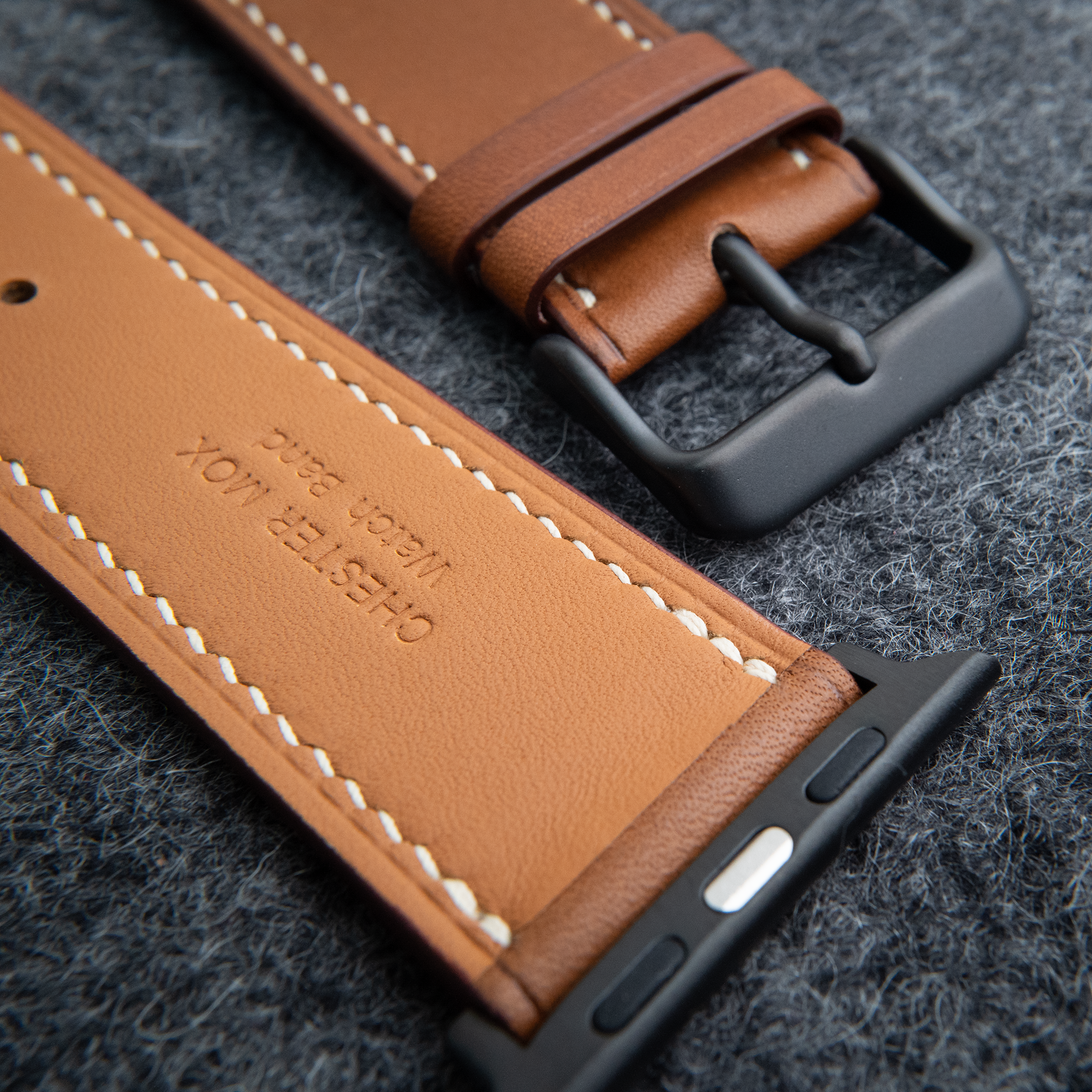 Barenia Apple iWatch Single Loop Leather Band