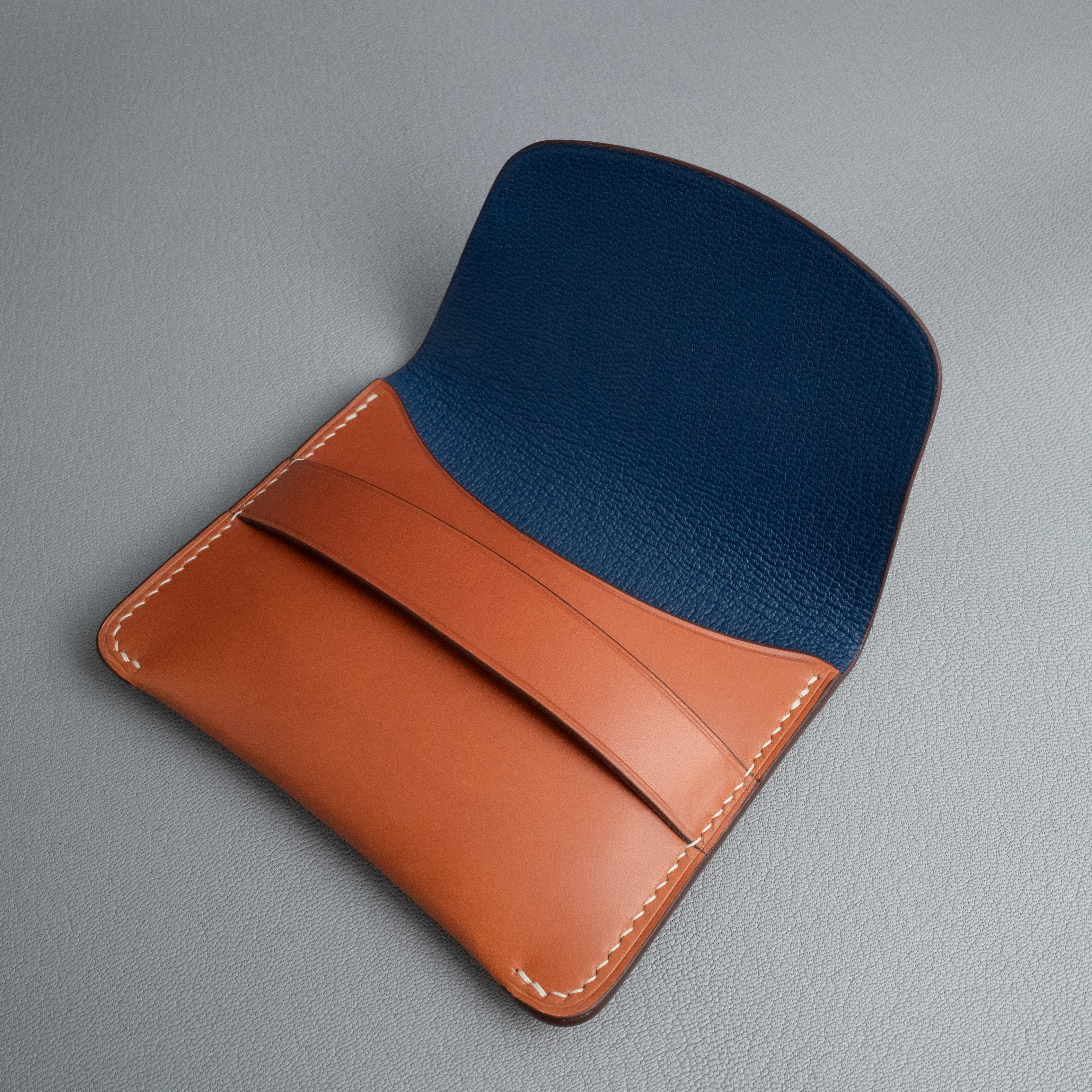 In-Stock: Fully Lined Vachetta #18 Wiry Wallet