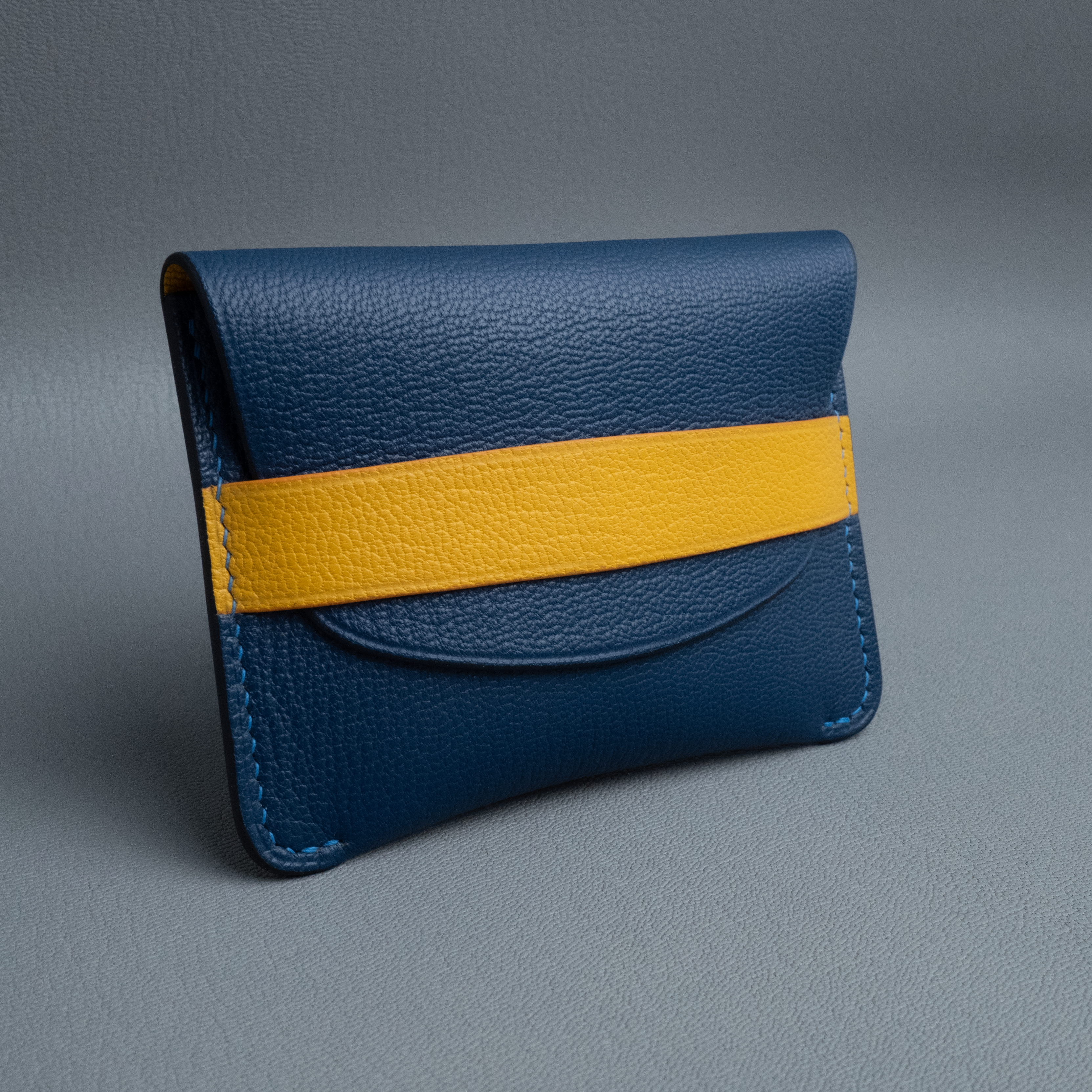 In-Stock: Fully Lined French Chévre Wiry Wallet