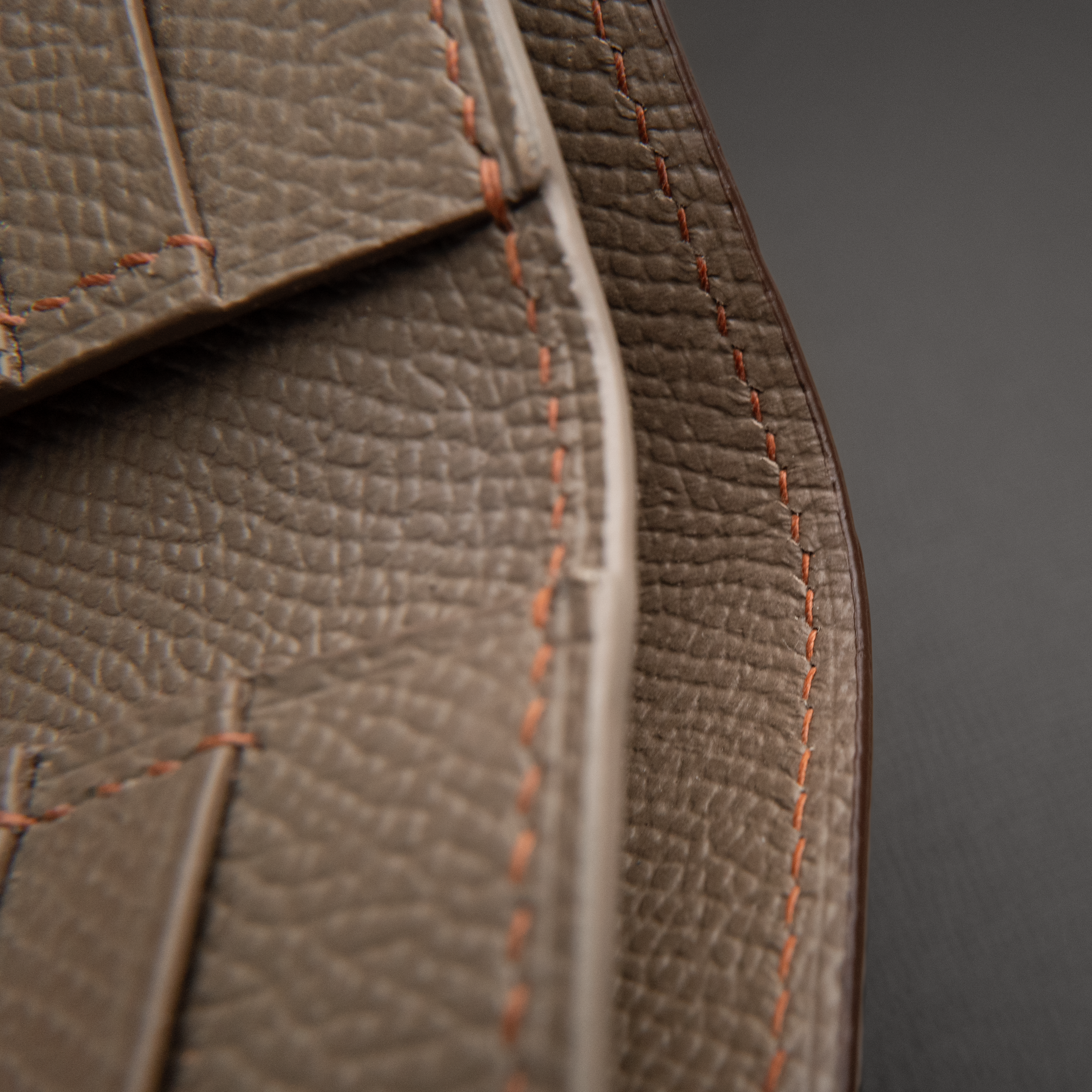 In-stock: #90 Cognac Porosus Crocodile + French Chévre Bifold Wallet