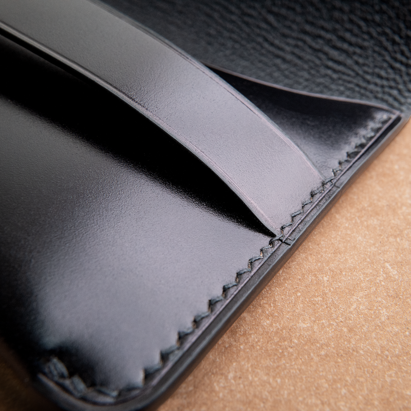Shell Cordovan Wiry Wallet