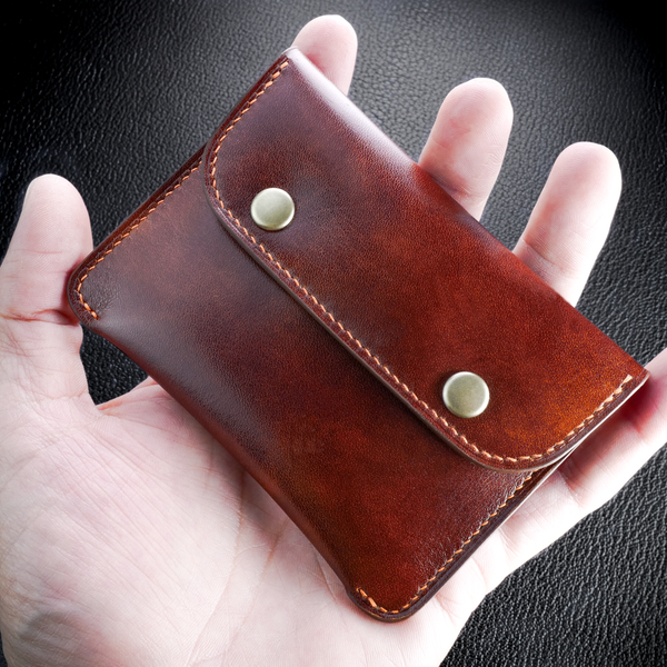 90 American Alligator/French Chèvre Leather Bifold Wallet – Chester Mox