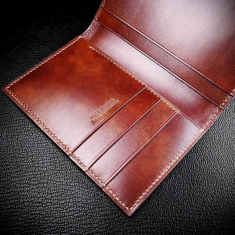 Campaign Leather Small Moneyclip Wallet | Mission Mercantile Smoke / None