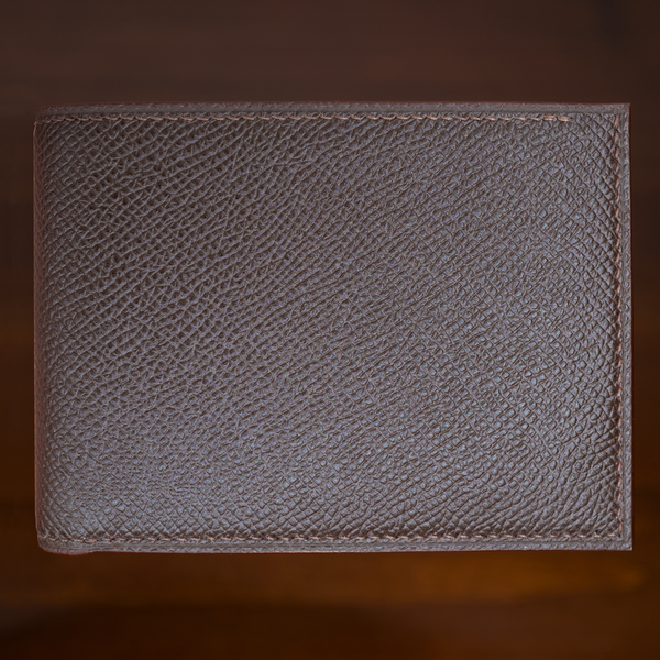 #84 Waprolux Calf & French Chévre Combo Leather Bifold Wallet