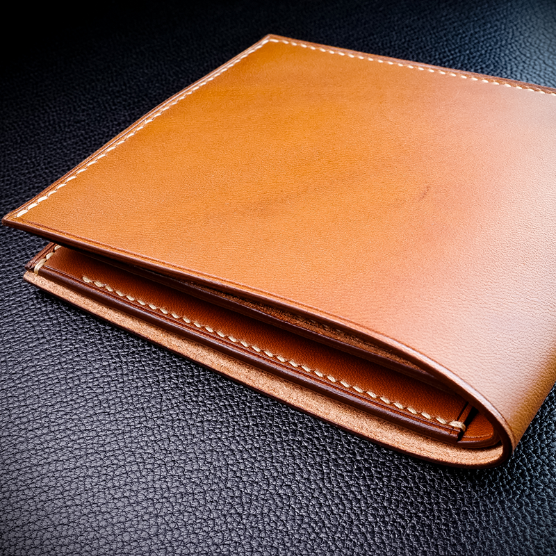 #99 Vachetta #18 Bifold Leather Wallet