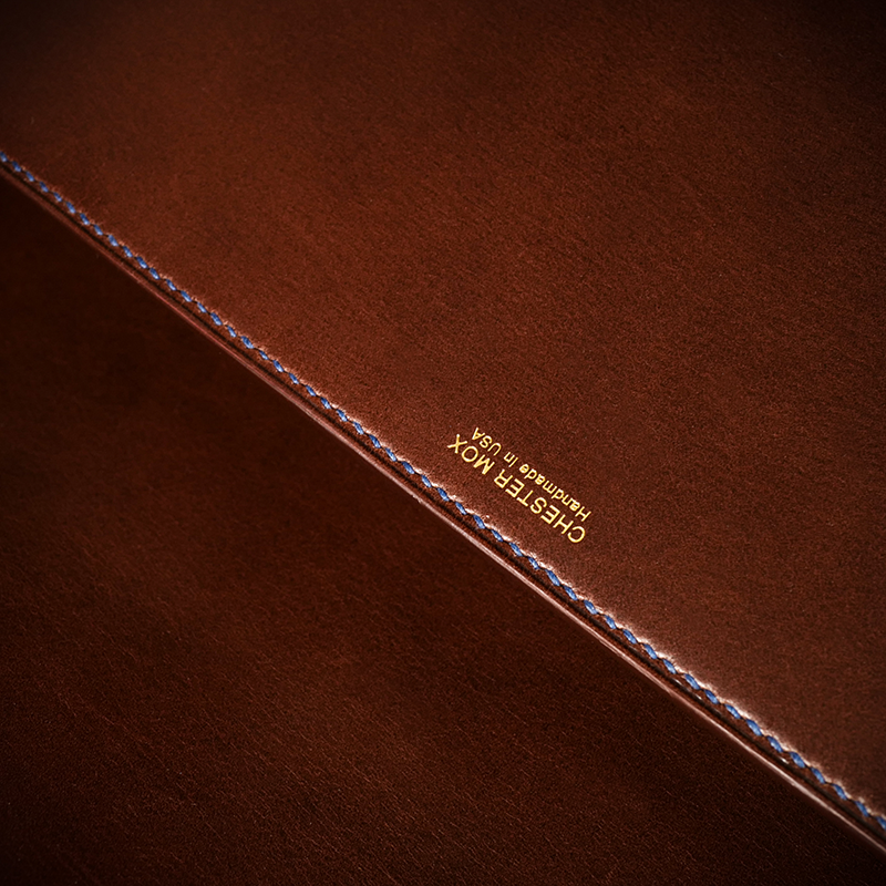 Mocha Monterey Leather Folio