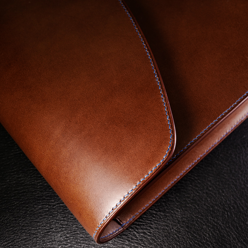 Mocha Monterey Leather Folio