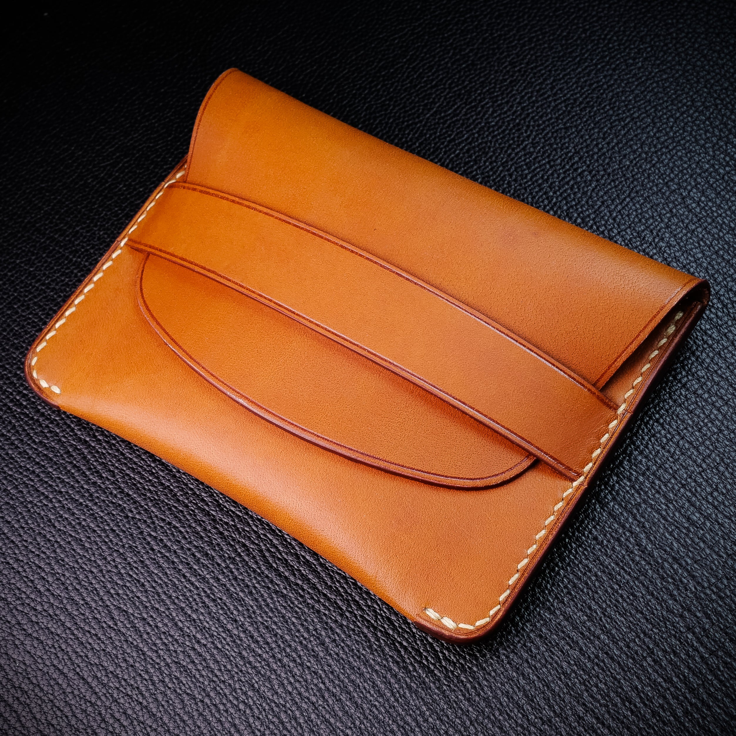 Wiry Vachetta #18 Slim Card Case